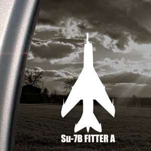 Su 7B FITTER A Decal Military Soldier Window Sticker 