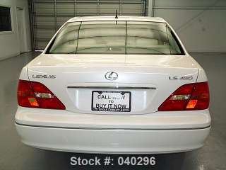 2001 Lexus LS 430   Sunroof   Htd Leather   Xenons   Very Clean   Only 