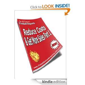 Reduce Costs & Get More Sales Part 1 Anonymous  Kindle 