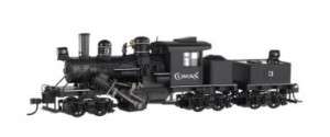 Bachmann 82906 HO DCC Equipped Climax Steam Locomotive  