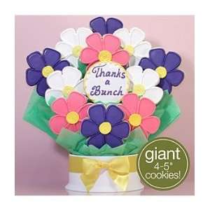 Thanks a Bunch Cookie Bouquet  12 Piece  Grocery & Gourmet 