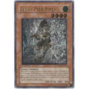  Lucky Pied Piper Yugioh Ultimate Holo Rare TAEV EN021 
