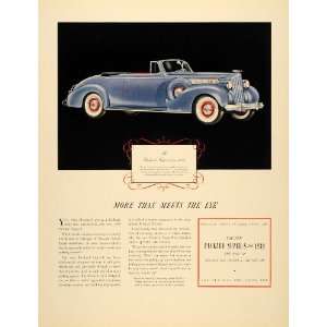   Ad Packard Super 8 Convertible Car Detroit Drive   Original Print Ad