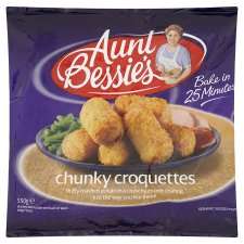 Aunt Bessies Chunky Croquettes 550G   Groceries   Tesco Groceries