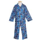 Carters Watch the Wear Blue Air Force Stars Flannel Boys Sleepwear 