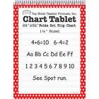 ERC Quality Polka Dot Chart Tablet Red 1.5 Ruled By Top Notch Teacher 