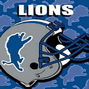  NFL Detroit Lions Logo Plush Throw Blanket Sports 