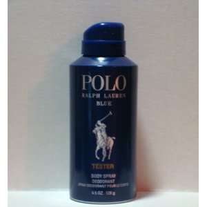  Ralph Lauren Polo Blue   Mens Body Spray Deodorant 4.5 Oz 