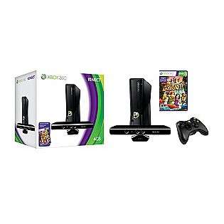 Xbox 360 4GB Console with Kinect  Microsoft Movies Music & Gaming Xbox 