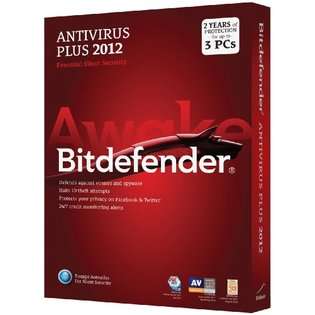Bitdefender AntiVirus Plus 2012 Value M2 3Pc/2 Years 