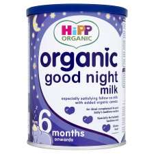 Hipp Organic 6Mth Good Night Milk Drink 350G   Groceries   Tesco 