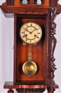Antique German Junghans Pendulum Wall Clock approx.1900  
