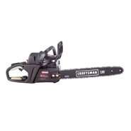   18 in 42cc Gas Chain Saw with Extra 14 in Bar & Chain 