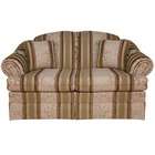   Schneider Furniture 2 Seat Fabric Loveseat in Beige Amberwood Barley