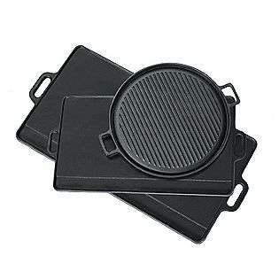 Griddle Cast Iron, 14 x 28  Texsport Fitness & Sports Camping 