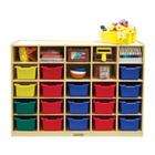 ECR4kids 25 Tray Storage Cabinet with 25 Bins (Primary)