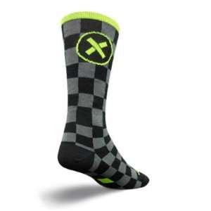   SockGuy Crew 8in LAX X Lightweight Lacrosse Socks
