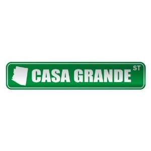   CASA GRANDE ST  STREET SIGN USA CITY ARIZONA