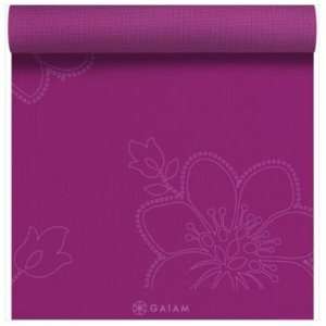 Gaiam Yoga Mat   Bloom