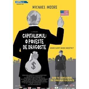 Capitalism A Love Story (2009) 27 x 40 Movie Poster Romanian Style A 