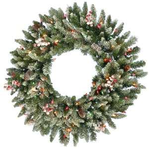  30 Frosted Edina Fir Wreath 240 Tipss