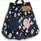 CET Domain Spring Time Anchor Printed Denim Skirt for Cute Dog Fashion 