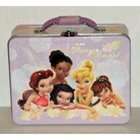 Disney Fairies Tinkerbell & Friends Embossed Metal Lunch Box