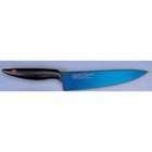 Chroma Kasumi Titanium Coated 7 3/4 Chef Knife   Blue/Black   1.5H x 