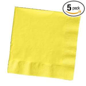 Creative Converting Paper Napkins, 3 Ply Beverage Size, Mimosa Color 