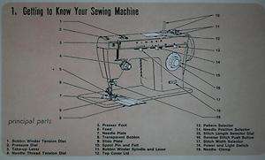 Singer 368 Fashion Mate Sewing Machine Manual On CD  