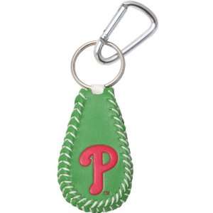   Phillies St. Patricks Day Baseball Keychain