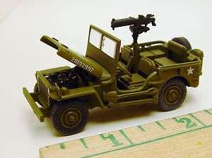  WILLYS MB SCOUT JEEP WITH ARTILLARY LIMITED W/RUBBER TIRES  