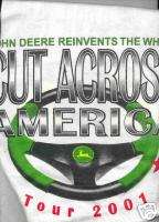 2001 John Deere Lawn Tractor John Deere T Shirt RARE  
