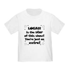  Personalized Logan is the Star Infant Toddler Shirt Baby