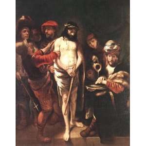  paintings   Nicolaes Maes   24 x 30 inches   Christ before Pilate
