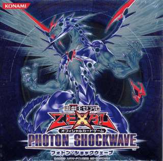 Yugioh ZEXAL Japanese Photon Shockwave Booster Box PHSW  