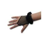 Finale Gloves Short Sheer Dress Mitts Gloves in Black