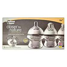 Tommee Tippee 3 Pack Closer to Nature Bottle 5oz   Tommee Tippee 