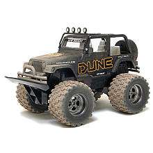 New Bright 120 Radio Control F/F Mud Slinger   Jeep Dune   New 