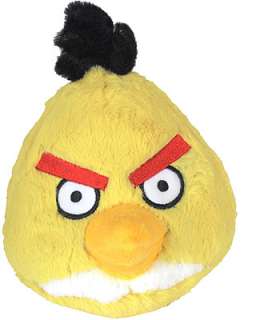 Angry Birds 5 inch Plush with Sound   Yellow   Commonwealth Toys 