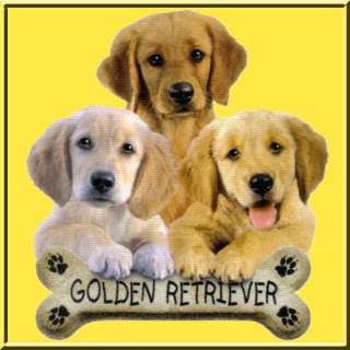 Golden Retriever Puppy Dog Breed Bone T Shirt S,M,L,XL,2X,3X,4X,5X 