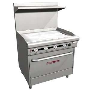   36 Thermostatic Griddle 64 000 BTU With 26 Convection Oven 35 000 BTU