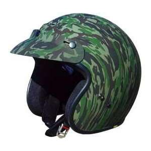  GMax GM2X Camouflage Open Face Helmet   Medium/Camo 