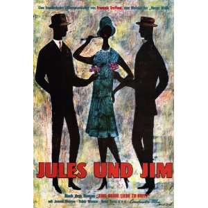  Jules and Jim Movie Poster (11 x 17 Inches   28cm x 44cm 