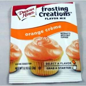 Duncan Hines Frosting Creations Orange Creme Flavor Mix (4 Packets 
