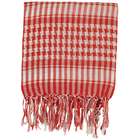 Outdoor Red/White Stylish Tactical Shemagh Sun Desert Scarf   43 x 41 