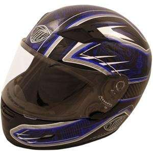  THH TS 39 8 Motor Helmet   X Small/Black/Blue Automotive
