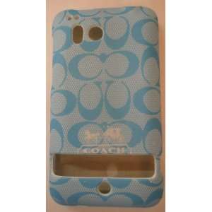    HTC Thunderbolt C STYLE Blue CASE/COVER Cell Phones & Accessories