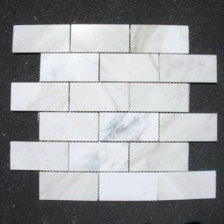   Gold 2x4 Grand Brick Subway Mosaic Tile Polished   Marble from Italy
