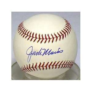 Signed Jack Morris/Autographed Baseball 